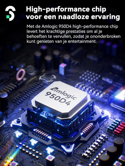 SOOMFON Smart Beamer 4K thuisbioscoop, kleine beamer voor mobiele telefoon, autofocus en trapeziumcorrectie, mini-projector met wifi en Bluetooth met Fire Stick/Smartphone/PS5/thuisbioscoop/outdoor