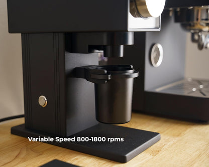 Koffiemolen – Koffiebonenmolen – Bonenmaler – Espressomolen – Koffiegrinder – 64 mm DLC-gecoate platte maalschijven – Variabele snelheid 800-1800 tpm