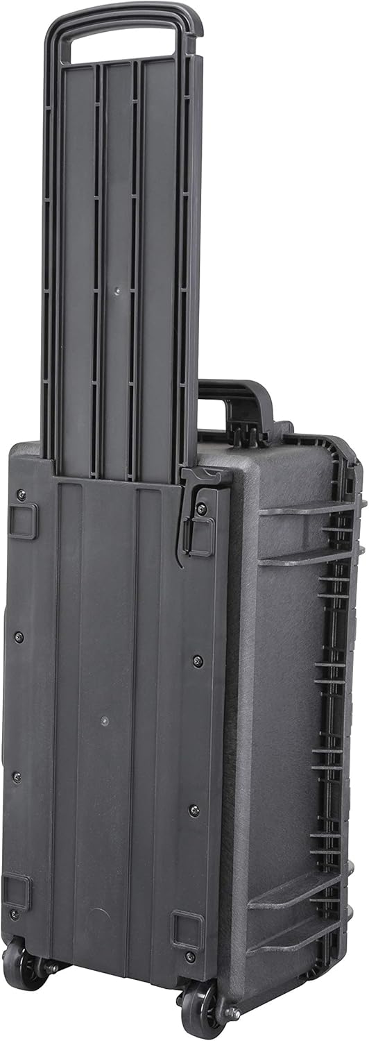 Panaro Max Cases plastic trolley met transportwielen, geen kunst, zwart, L
