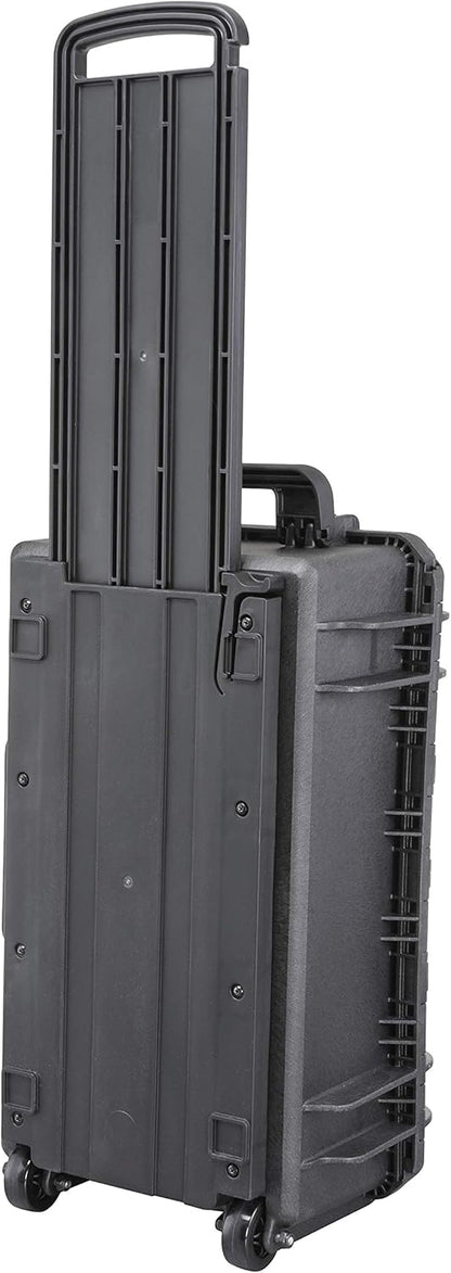 Panaro Max Cases plastic trolley met transportwielen, geen kunst, zwart, L