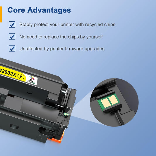 Compatibele Toner Kit – Toner Set – Cartridges – Printer Toner – Vervangende Toners – Met Chip – Hoge Printcapaciteit 7500 Pagina’s
