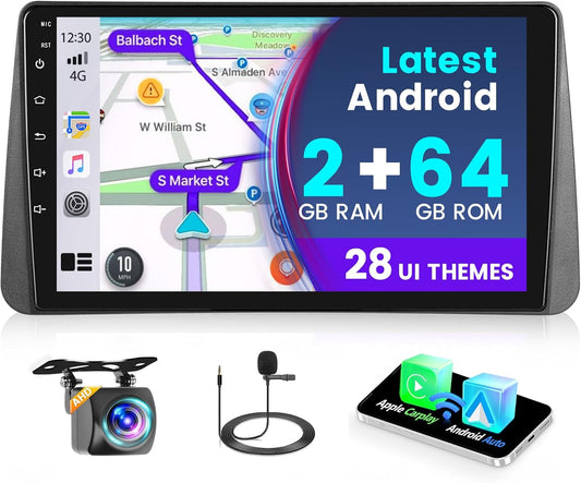 Android Radio Carplay Autoradio voor Fiat Tipo Egea 2016 2017 2018 2019 2020