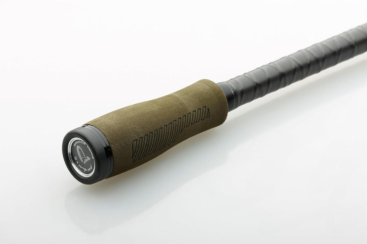 Savage Gear SG4 Medium Spel Spinning Hengel - premium hengel voor zoet- en zoutwater - perfect voor medium en zacht kunstaas - ideaal voor baars, snoek, forel, roofvissen 2.21M 12-35G