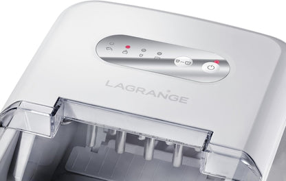 Lagrange 489002 Express ijsmachine, roestvrij staal 37,3 x 24,4 x 31,5 cm