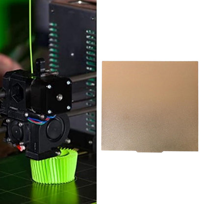 3D-printerbouwplaat 500x500mm, Dubbelzijdig PEI-blad, Magnetisch Flexibel Verwarmd Bed, Verenstaal PEI-drukplaat 3D-printeraccessoires