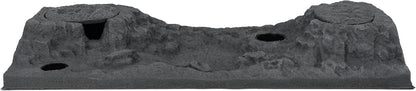 Lucky Reptile Rocky Canyon (2-delig)- Scape it Easy - Basalt Grey, 78 x 38 x 38 cm, voor Starter Kits 80 cm