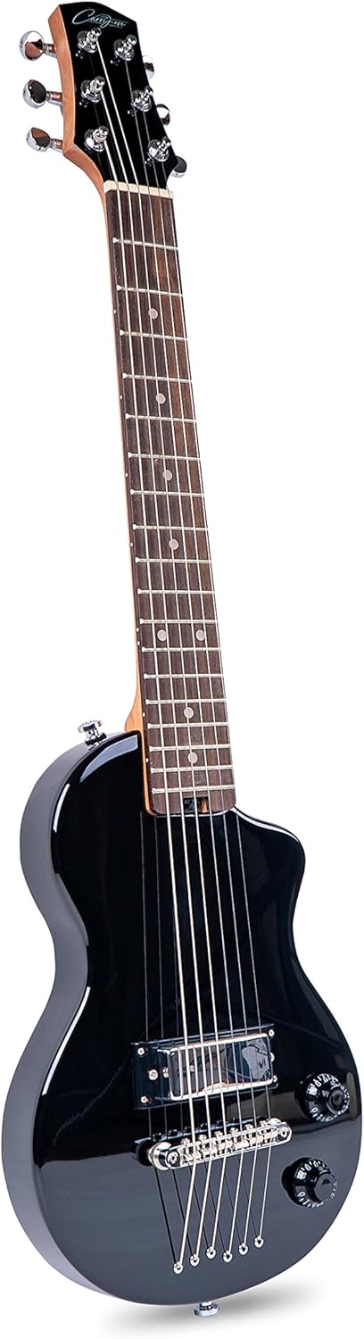 Blackstar BA226016 Carry-on Mini Jet Zwart elektrische gitaar - Perfect voor kinderen en volwassenen, beginners en reizen