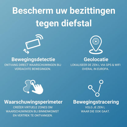 PACK GPS-Tracker ZEN L + 10V-50V spanningsomvormer