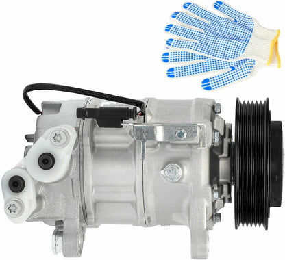 Frankberg Airconditioning Compressor Airconditioning Magnetische koppeling Compressor voor airconditioning Vervanging # 64525A58A56