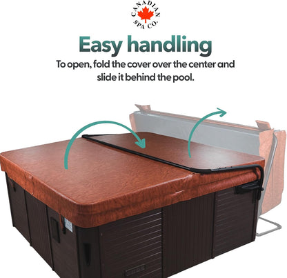 CANADIAN SPA CO. Bottom Mount Cover Lifter, hot tub cover lifter, hefinrichting voor hot tub cover