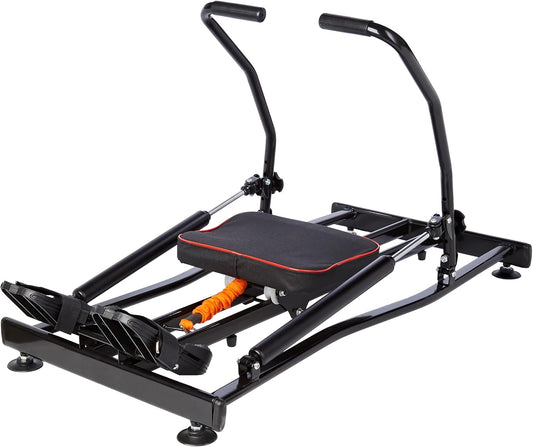 FFitness FLMD412N Rowing machine professional training home gym home hydraulic resistance fitness cardio total body trainer crunch - QUORE