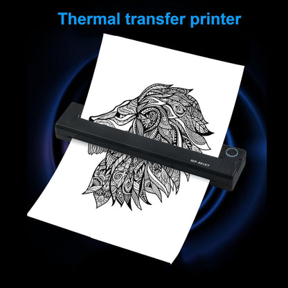 Tattoo Stencil Printer – Stencilprinter Tatoeage – Tattoo Transfer Printer – Thermische Printer – Draagbare Printer – Inktloos Printen – Bluetooth Verbinding