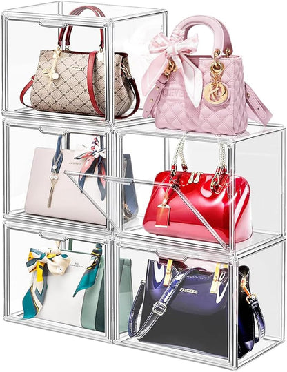 Tentoonstellingsvitrine van acryl met deur voor verzamelvitrines, vitrine, plexiglas, voor handtas, figuren, Funko Pop, zelfmontage (10, 36 x 22 x 27 cm)