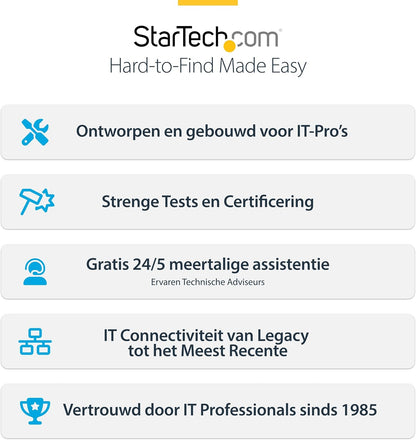 StarTech.com Universeel USB4 & Thunderbolt 4 Docking Station, Quad Display op Windows, Dual Display op MacBook, HDMI DP Dock met 98W Laptop Charging