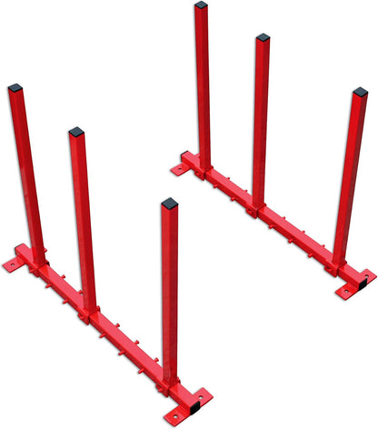 Opklapbare wandhouder voor bumpers – Bumperhouder – Bumperrek – Wandrek – Werkplaatsrek – Geschikt voor 3 bumpers – Armen van 600 mm