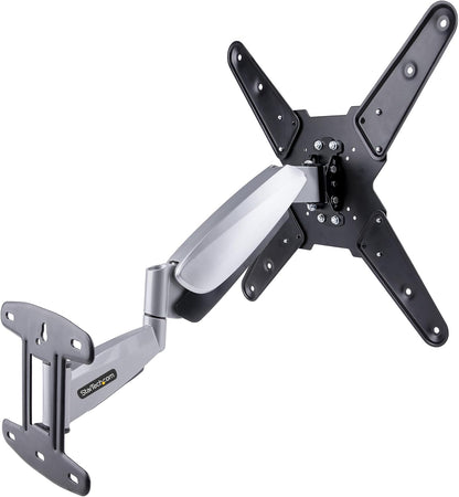StarTech.com Wandmonteerbare VESA TV arm, Verstelbare Full Motion TV Muurbeugel voor 23"-55" Schermen, 30kg Draagvermogen, Uitschuifbare/Kantelbare/Zwenkbare VESA Wandbeugel (FHA-TV-WALL-MOUNT)