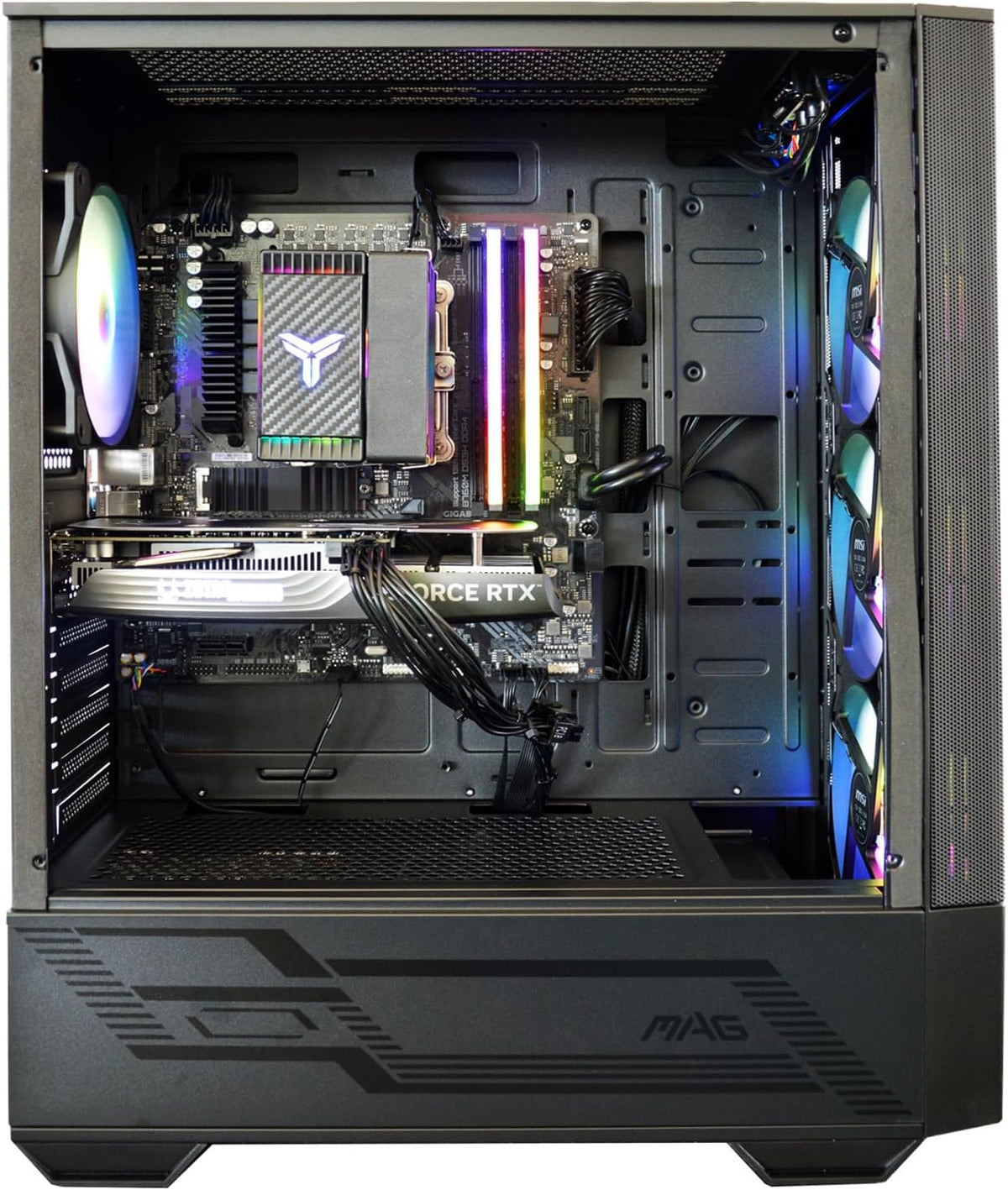 Next Spike 27 Desktop-gaming-pc, Intel Core i5 12400F, RAM 16 GB DDR4, 1 TB SSD Nvme, Nvidia GeForce RTX 4060, Windows 11