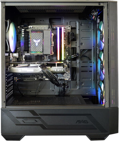 Next Spike 27 Desktop-gaming-pc, Intel Core i5 12400F, RAM 16 GB DDR4, 1 TB SSD Nvme, Nvidia GeForce RTX 4060, Windows 11