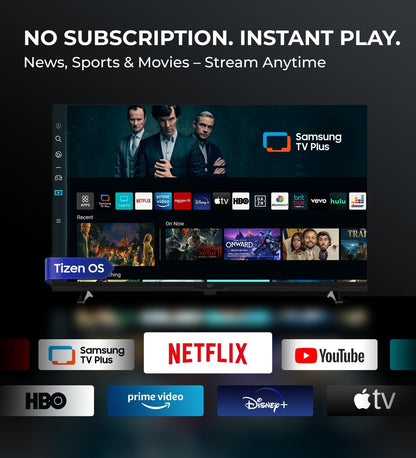 FPD 40 Inch (102 cm) Full HD Smart TV Tizen OS wtih Miracast, Dolby Audio, HDR 10, HDMI, Vocie Remote Flat Screen Televison (ET40, Model 2026)