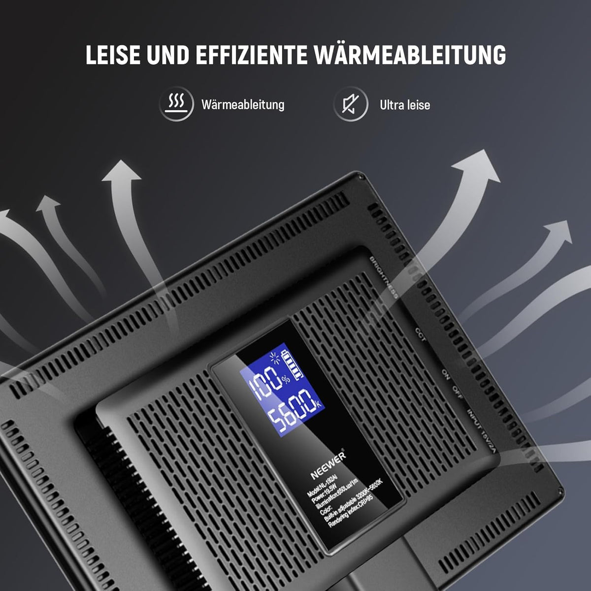 Led-Videoverlichtingsset – Videolamp – Lichtpaneel – Studiolamp – Streaming Licht – Set Van 2 – Tweekleurig 3200 K-5600 K En Dimbaar Met 8000 mAh Batterij