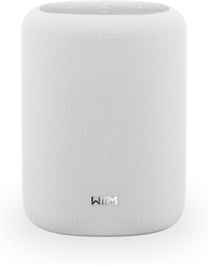 WiiM Sound Lite Smart Speaker, Hi-Res 24-bit/192 kHz, AI RoomFit™ Kamercorrectie, 100W Piekvermogen, Wi-Fi 6E/Bluetooth 5.3, Multiroom & Stereo Pairing, Wit