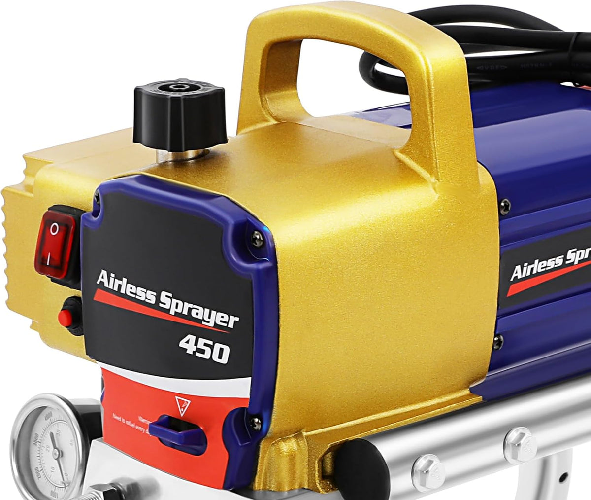 Verfspuit – Verfpistool – Airless Verfspuit – Elektrisch Verfspuitpistool – Hogedruk Verfspuit – 1500W Motor – 8 Meter Hogedrukslang