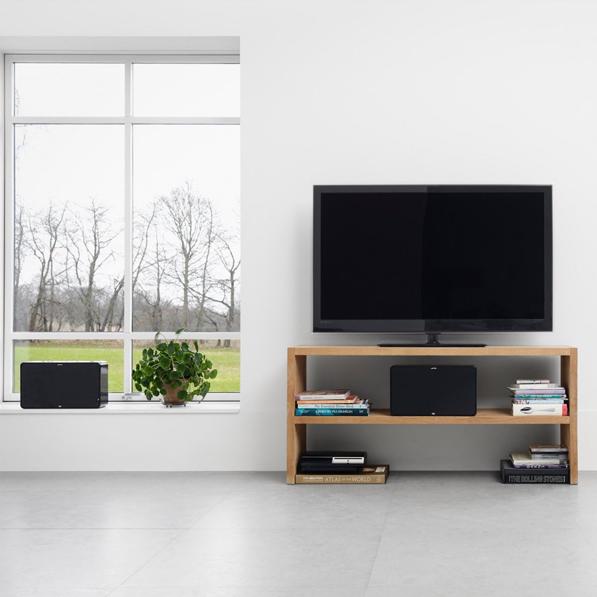 Jamo D500SUR 3-weg surround luidspreker (120/170 watt) wit (paar)