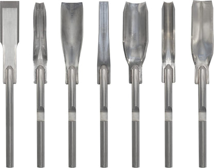 Elektrisch Snijgereedschap – Houtsnijder – Beitelmachine – Power Chisel – Houtbeitel – 1000W Vermogen – 7 Verwisselbare Beitels