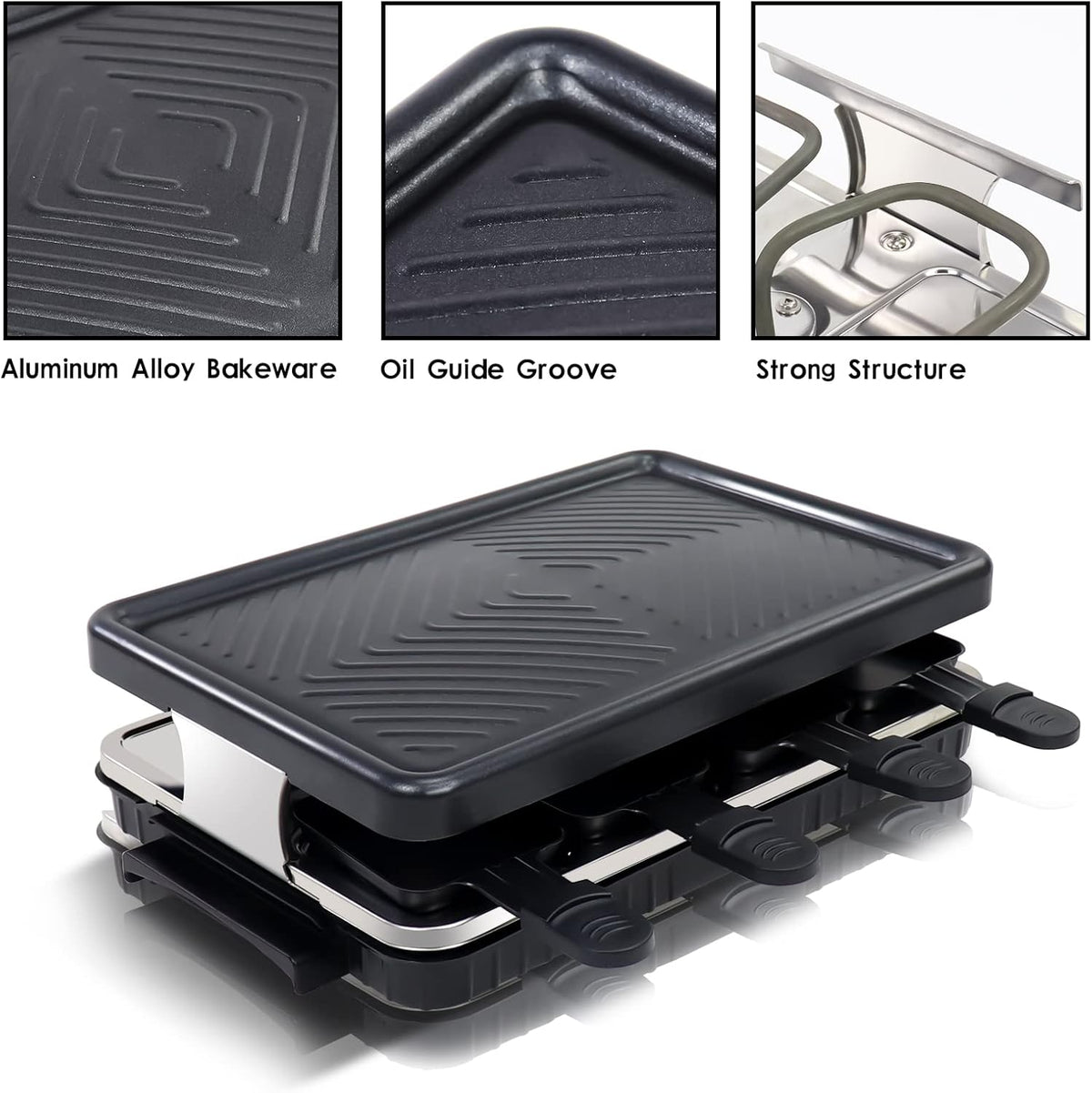 Raclette Grill voor 8 People Party