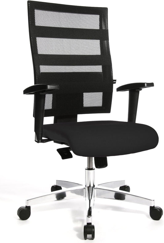 Topstar 959Tt200 X-Pander, Ergonomische Bureaustoel, Bekledingsstof, 48 X 48 X 116 Cm, Zwart