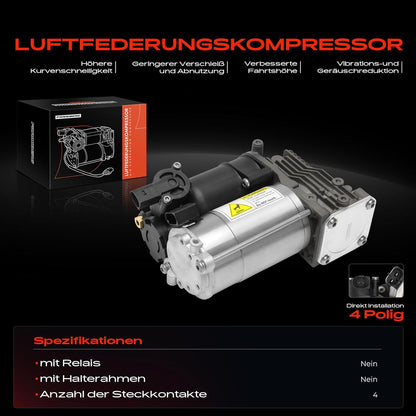 Luchtveringcompressor – Luchtpomp – Veringcompressor – Compressor – Luchtveringpomp – Perfecte Pasvorm – Duurzame Kwaliteit