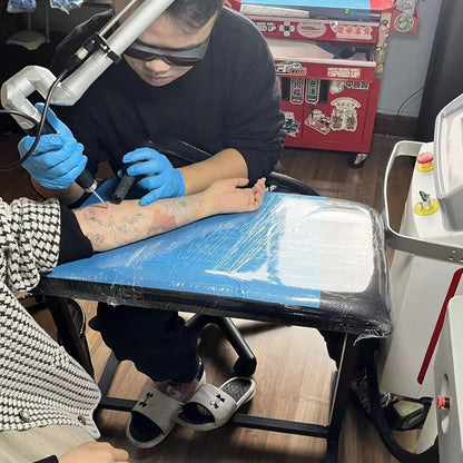 HOINCO Tattoo arm steun Tattoo benodigdheden, Armsteun voor tatoeëren Oversized Verdikte Zachte Pad Verstelbare Tattoo Tafel Schoonheid Stand Tattoo Apparatuur (Zwart)