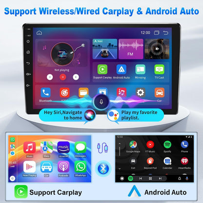 Navigatieapparaat voor Fiat Ducato/Citroen Jumper/Peugeot Boxer 2011-2023 4 + 64 GB autoradio met Bluetooth 9 inch met touchscreen auto radio navigatie GPS WiFi FM RDS SWC DSP Android 14