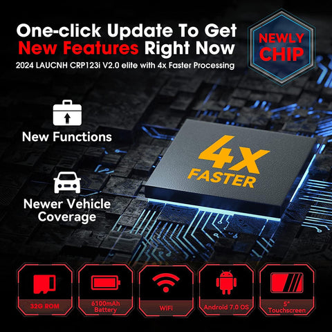 OBD2 Scanner - Diagnosecomputer -  Storing Verwijderen - Uitleesapparatuur – Auto Accessoires - Auto Uitlezen - Diagnose apparatuur voor auto's - Motorstoring - Tablet