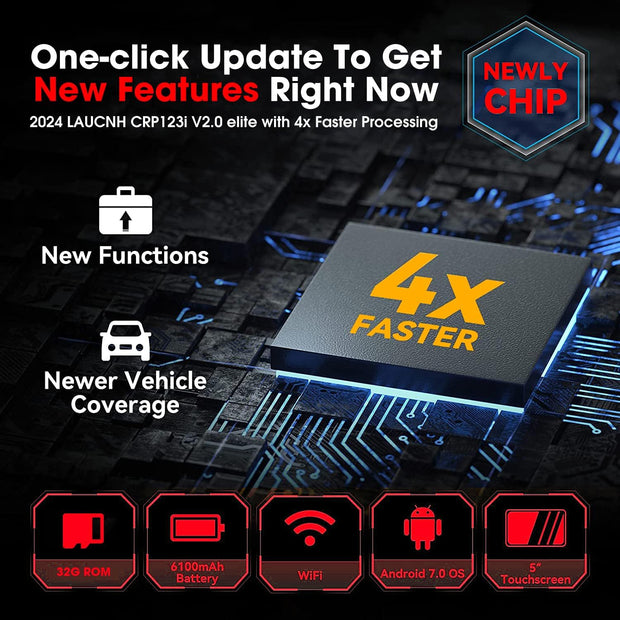 OBD2 Scanner - Diagnosecomputer -  Storing Verwijderen - Uitleesapparatuur – Auto Accessoires - Auto Uitlezen - Diagnose apparatuur voor auto's - Motorstoring - Tablet