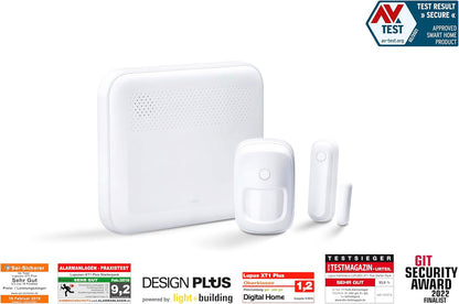 XT1 Plus Starter Pack, Smart Home Alarminstallatie voor huis en woning, Duitse fabrikant, met camera- en Alexa-ondersteuning UVM, continue ontwikkeling, geen cloud - geen gegevensrake
