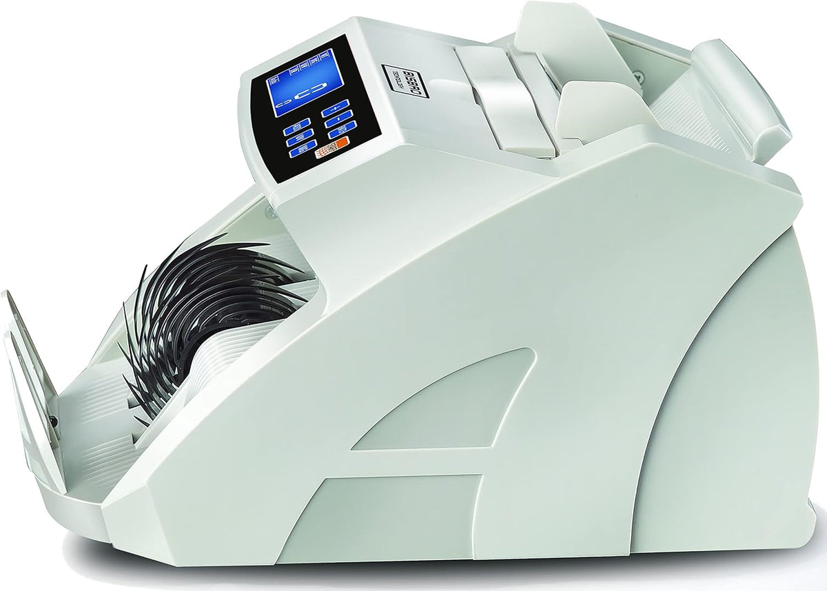 Technology BB-2150CW Geldtelmachine, herkent vals geld onmiddellijk, snel bankbiljettentester, telt veilig 1000 bankbiljetten per minuut, euro, US-dollar, pond