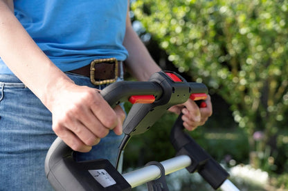 IKRA Elektrische Grasmaaier IERM 2043 T, 2000W, maaihoogte 30-75mm, maaibreedte 43cm, incl. reservemes & mulchkit