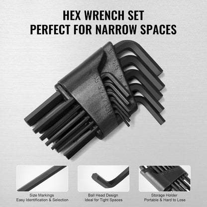 121 Piece Tool Set - Professional Mechanic Tool Kit with Bits, Ratchets, Wrenches &amp; Pliers - SAE &amp; Metric Sizes - Includes Storage Case - Black/Yellow