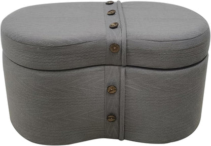 Tapisado GUNNAR GRIS 70 x 36 x 37 cm 70 x 36 x 37 cm