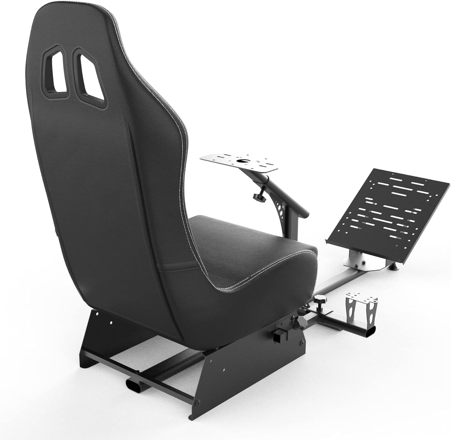 Racing Wheel Stand – Gaming Cockpit – Racestoel – Simulator Stoel – Racing Simulator – Verstelbare Gamingstoel – Stalen Frame – Compatibel Met Logitech En Thrustmaster