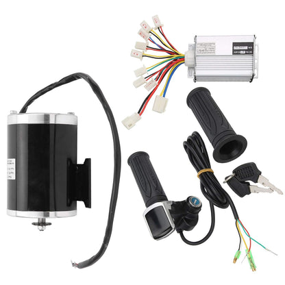 Ontwijkingscomponenten - Kit, ombouwset voor elektrische fiets, goede warmteafvoer, elektromotor, reductie van de fietsmotor voor elektricien