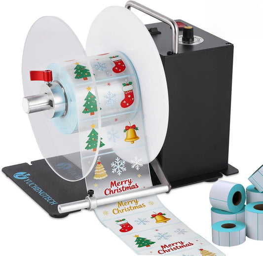 YUCHENGTECH Label Rewinder Breedte 120mm Diameter 200mm DS803 Automatische Label Rewinder 1/1.5/3 "Binnenkern Tags Rewikkeling Machine 0-200mm/s Snelheid-Verstelbare