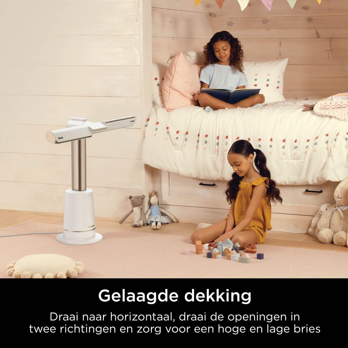 Bladloze Torenventilator Duifgrijs – Torenventilator, Ventilator, Bladloze Ventilator, Koelventilator – Tot 20 Meter Luchtbereik – 10 Snelheden, 180° Oscillatie