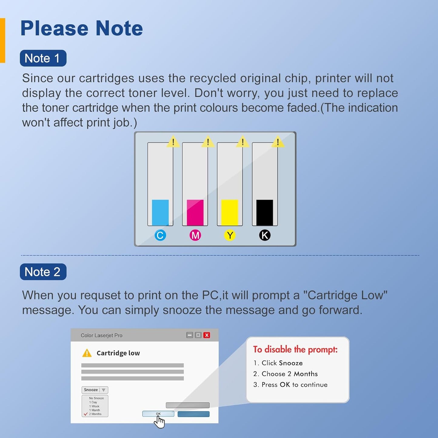 Compatibele Toner Kit – Toner Set – Cartridges – Printer Toner – Vervangende Toners – Met Chip – Hoge Printcapaciteit 7500 Pagina’s