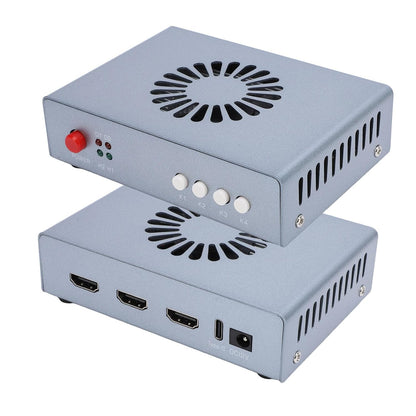 DMA Fuser – HD Multimedia Interface Fuser – Multimedia Interface Synthesizer – Signaal-Samenvoeger – Beeldsamenvoeger – 2 Ingangen Op 1 Scherm – 3840 x 2160 60 Hz – EU-Stekker