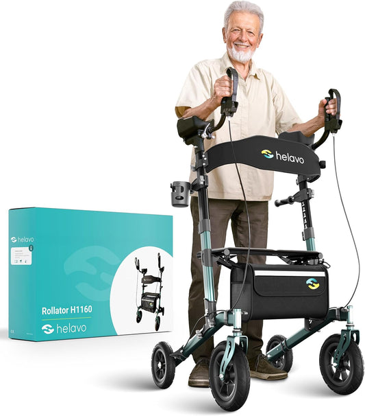 helavo H1160-EU Stand Up Walker PU Tires Green