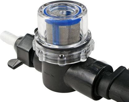 Waterpomp 12 V 10 l/minuut 2,8 bar met voorfilter en membraan met 3 vakken