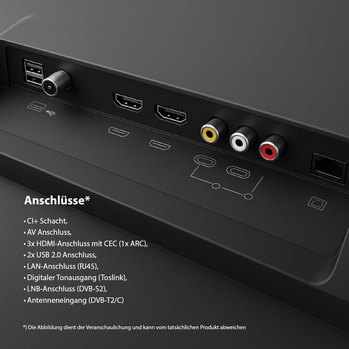 DYON ULTIMAX 40F-TI TV, 40 inch, Full HD, met Tizen OS, Triple Tuner (DVB-C/-S2/-T2), Samsung Smart & Gaming Hub, Prime Video, Netflix, Disney+, 2025