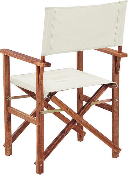 Tuinstoelen – Tuinstoelen – Klapstoelen – Balkonstoelen – Acaciahouten Stoelen – Set van 2 – Verstelbare Rugleuning – Opvouwbaar & Ruimtebesparend